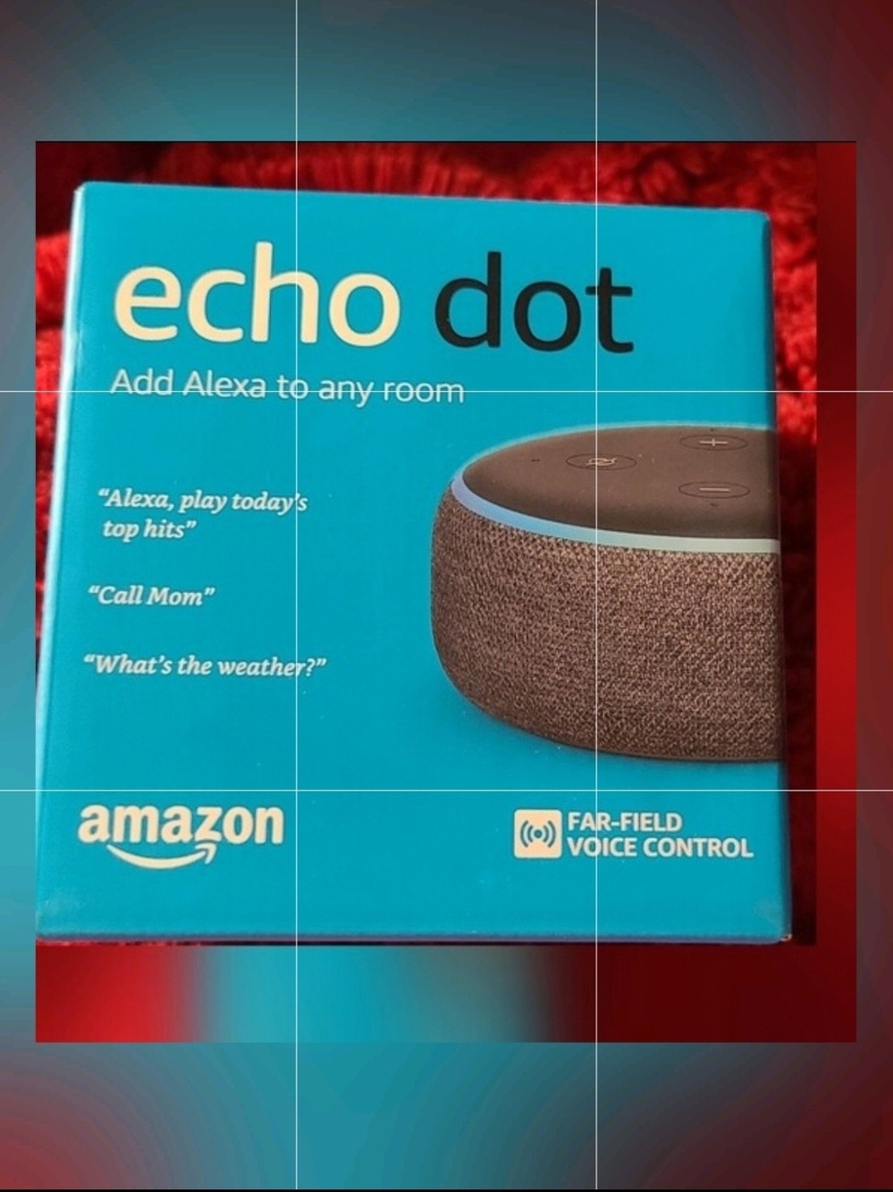 Amazon Echo Dot 3rd Generation - "Alexa" Brand New.. Dark/charcoal Grey.